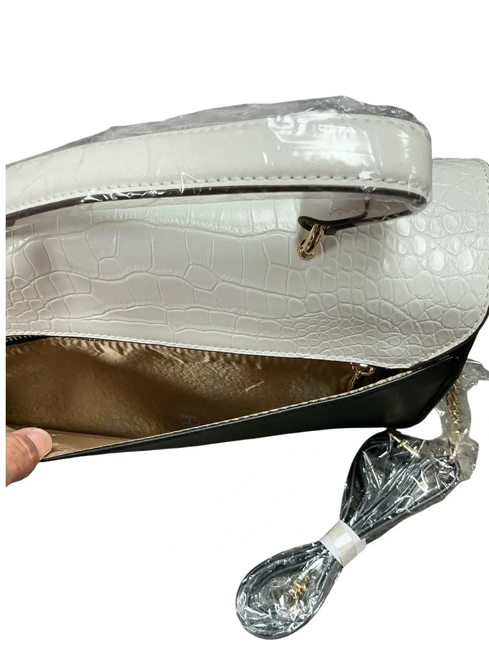 IMAN - NWT - Global Chic Interchangeable Flap Handbags with Crossbody